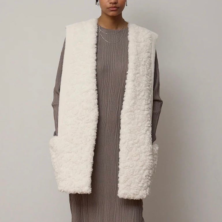 【 VERSEAU 】リバーシブルファームートンジレ