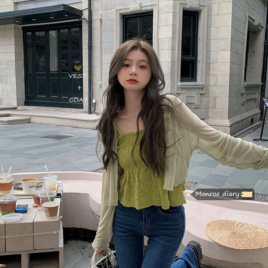 サマーカーディガン ストリート 夏物 モンロー16416206341