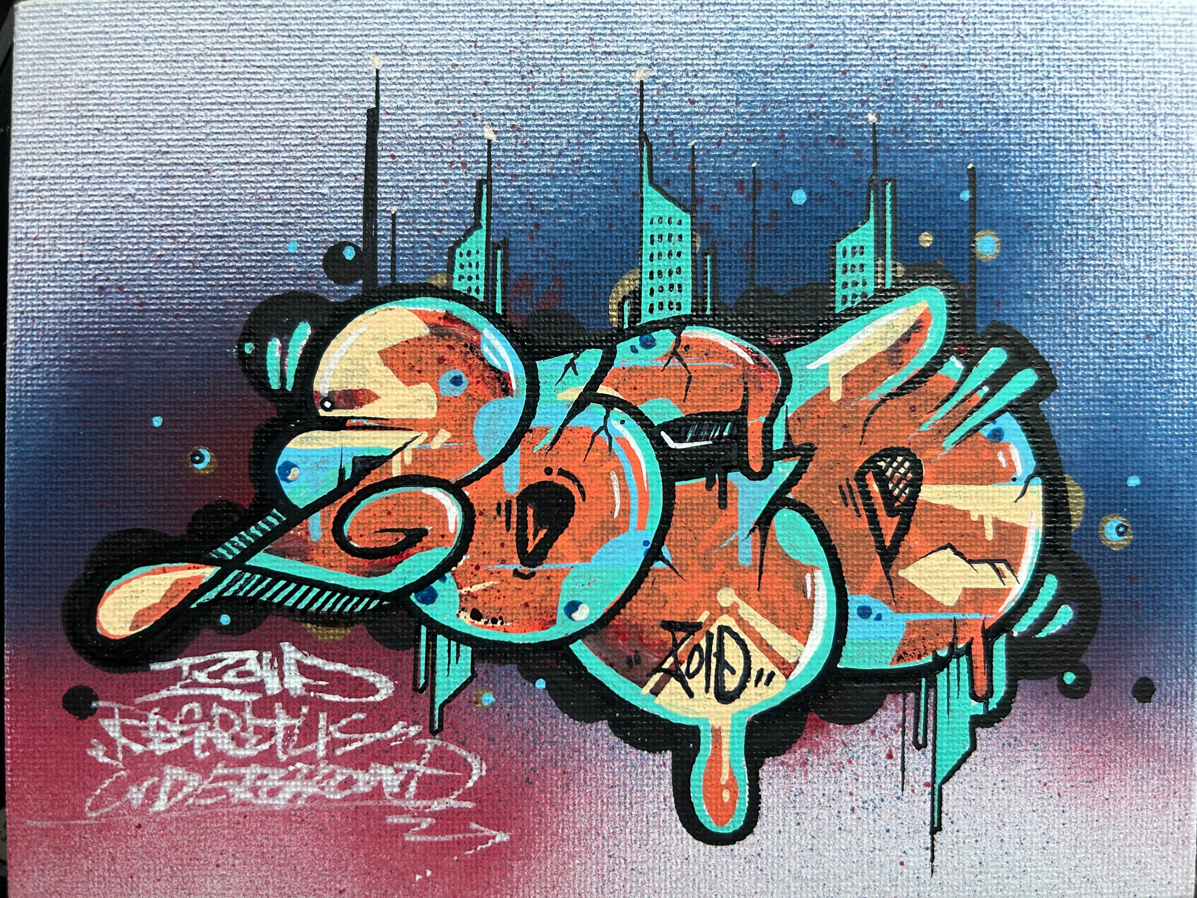 Futura / Hand-drawn Graffiti Art（直筆画）#03 Futura / Hand-drawn Graffiti Art（直筆画）#03 Futura / Hand