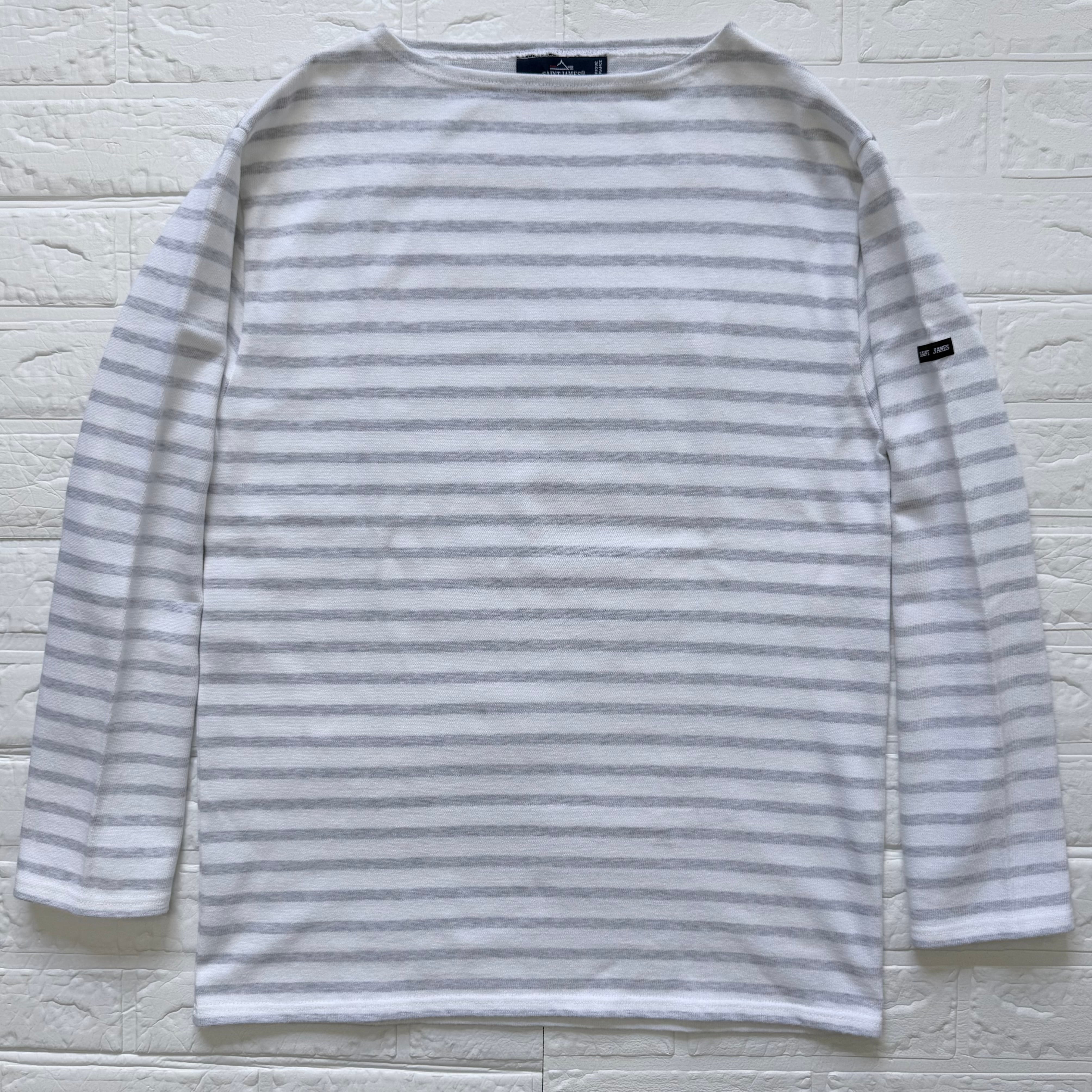 SAINT JAMES 00s フランス製 OUESSANT ボーダー ボートネック バスク
