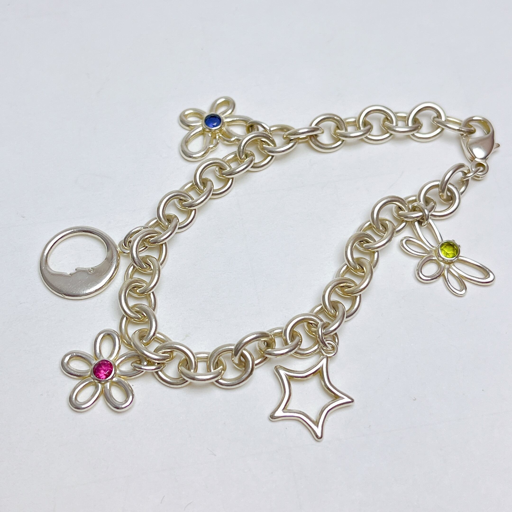 1357 ティファニー エンジェル キューピッド チェーン ブレスレット