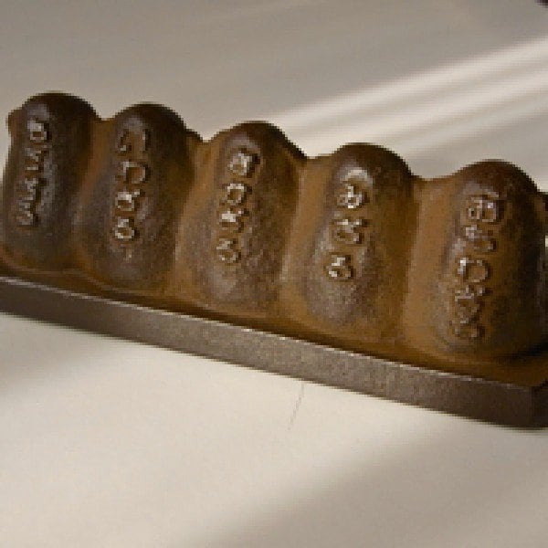 鉄製文鎮 五猿 | caeru