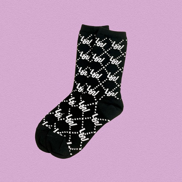 Monogram socks