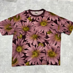 90s united colors of benetton 花柄 Tシャツ