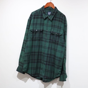 90s GAP flannel shirt Made in PORTUGAL