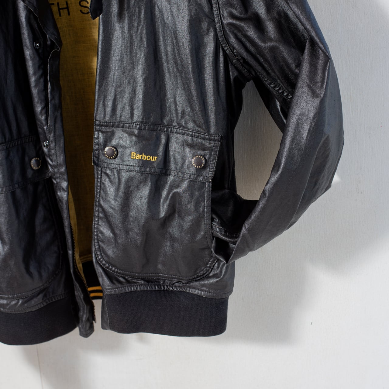 Duralinen Flyer jacket Black 3crest Large @2000s e3049c | British