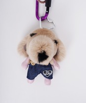 【直営限定ITEM】ドレスアップファーDOGGY BAGチャーム (MOCA)　CQ-47514H