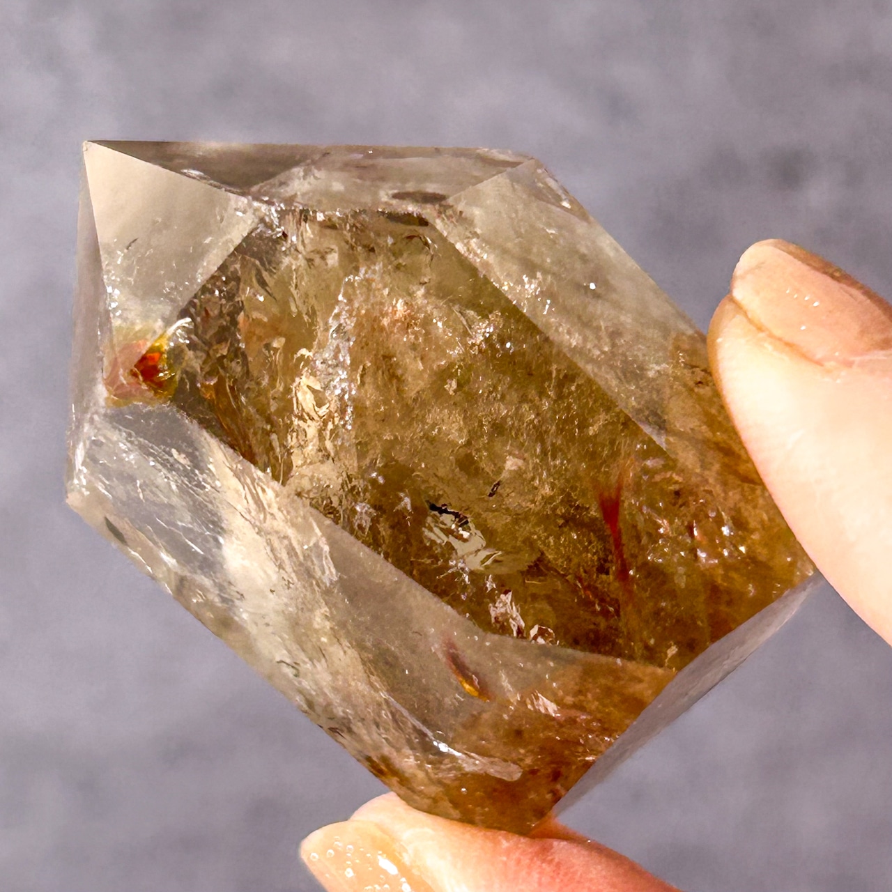 ホワイト千層ガーデン スモーキークォーツ