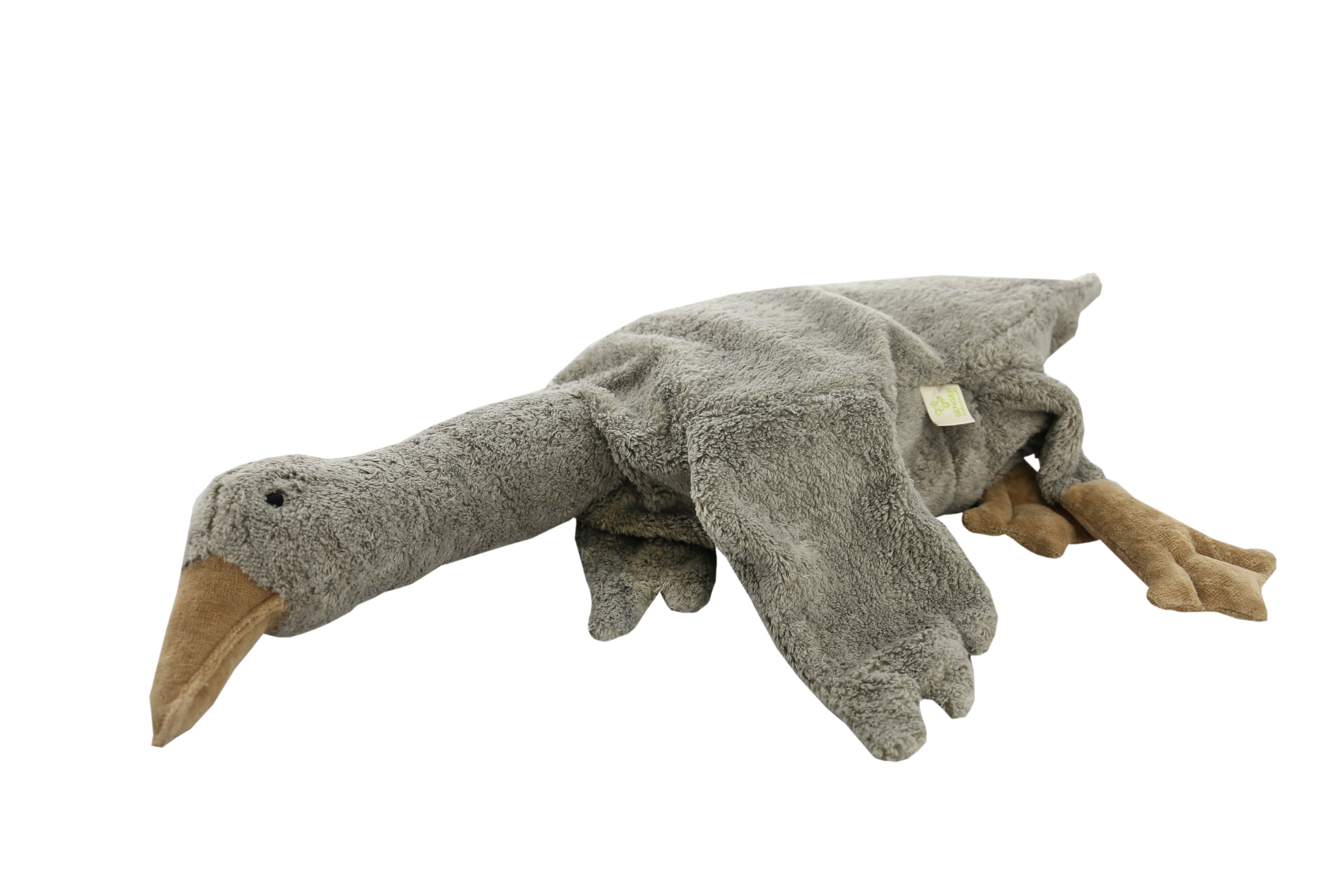 【新品未使用】senger naturwelt Goose ゼンガー グレー Cuddly Animal Goose ( Grey Small ) / Senger Naturwelt