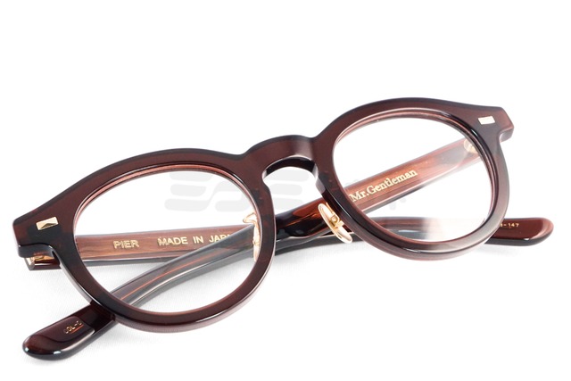 Mr.Gentleman メガネ PIER COL.D ボストン メンズ レディース ピア ミスタージェントルマン 鯖江 日本製 正規品-4枚目