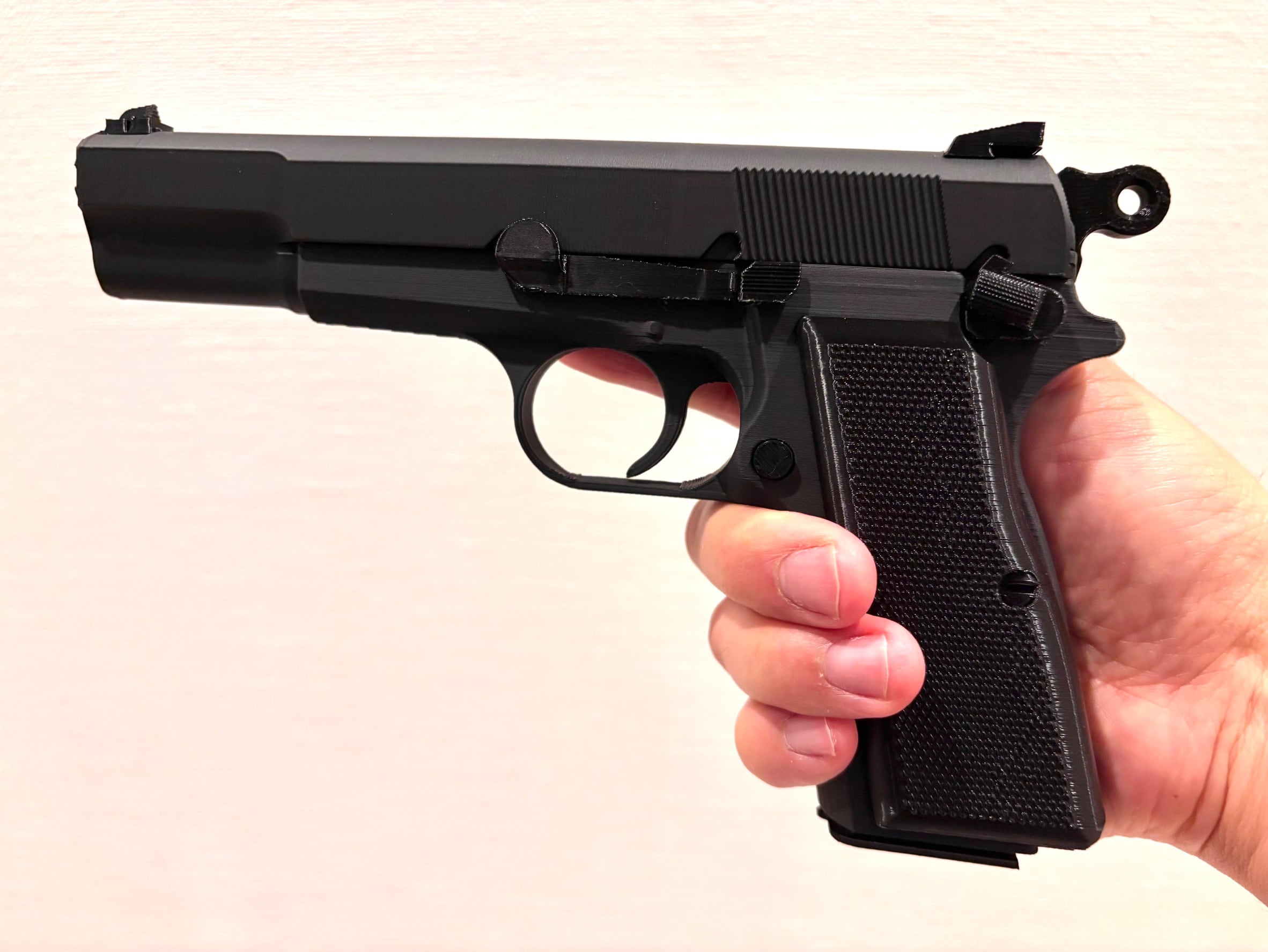 ルガーP08・ボーチャードC93 レプリカモデル セット（機能なし、金属