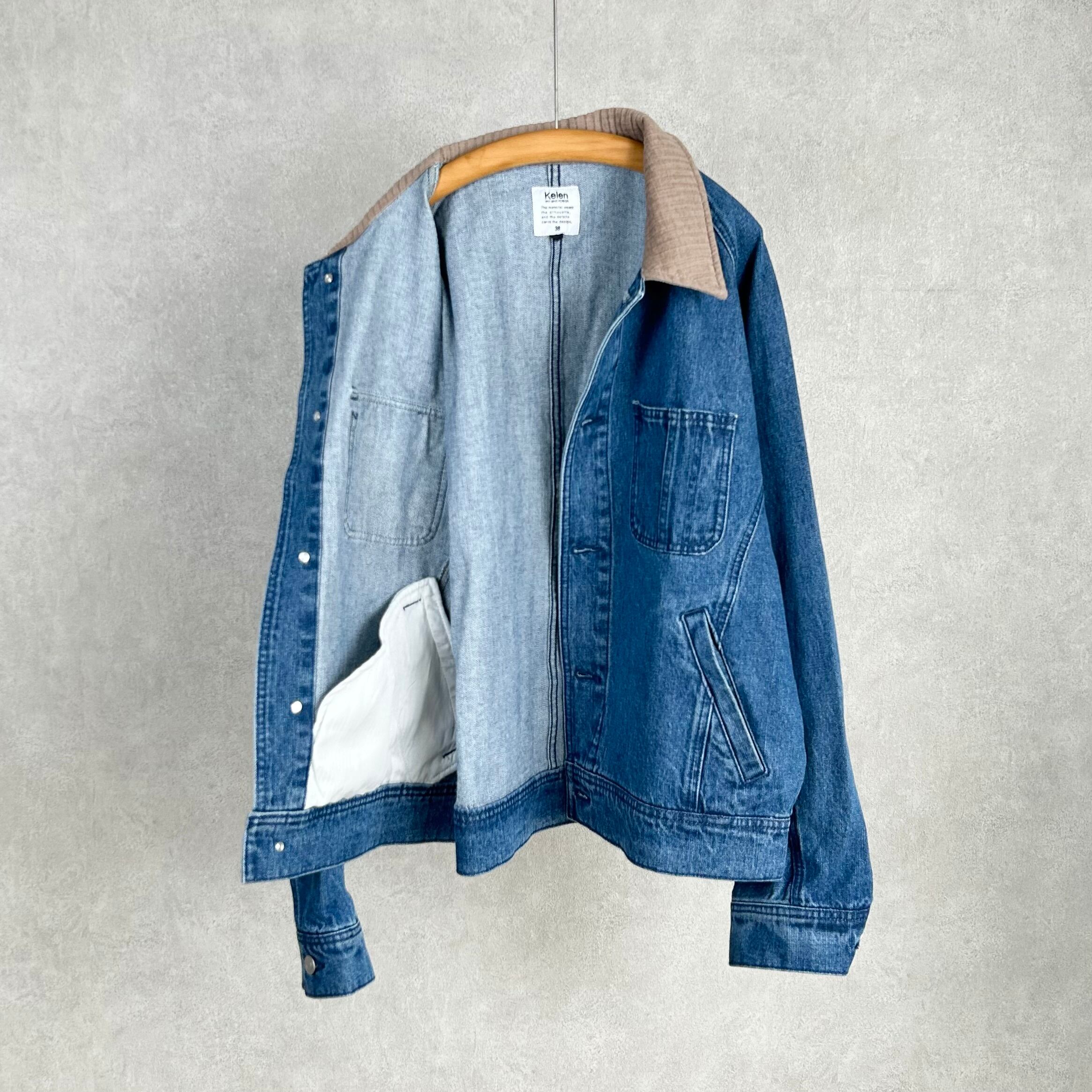 26SS》【KELEN】 DOLMAN SLEEVE DENIM “WALDO” ケレン ドルマン