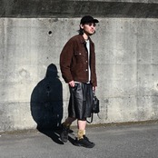 CCU(シーシーユー)TRUCKER JACKET26SS新作コーディネート
