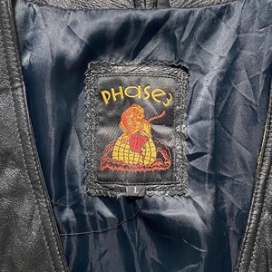 vintage 1990’s leather safari vest