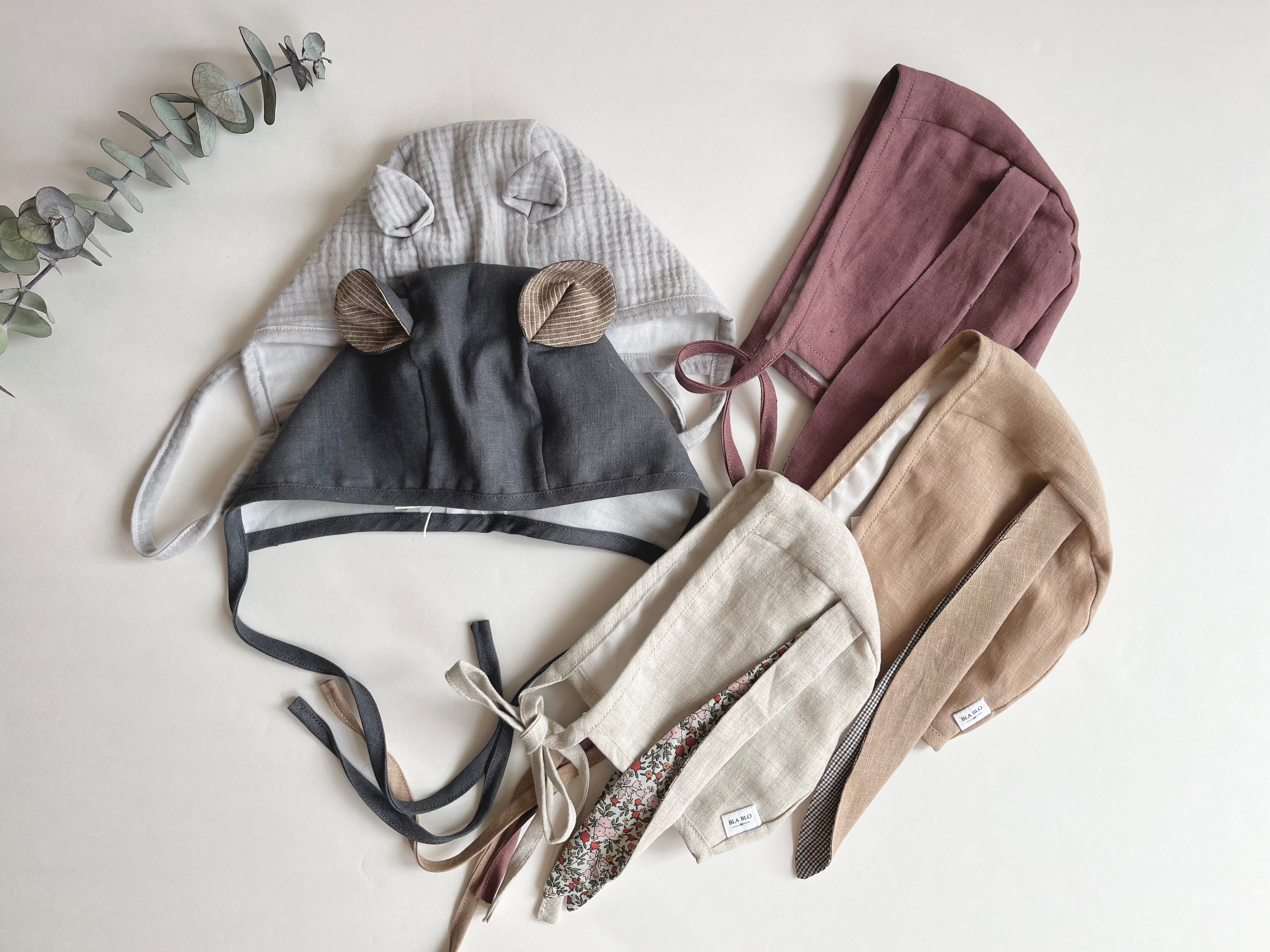 linen bonnet/ BLABLO