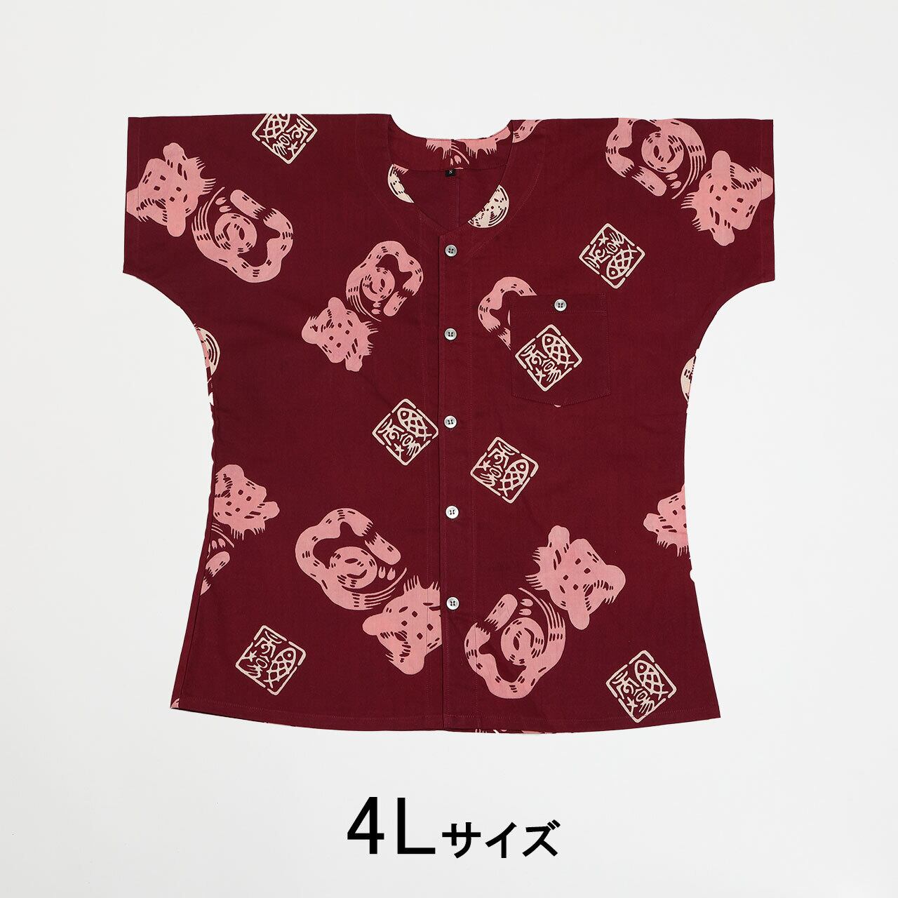 魚河岸シャツ 【4Lサイズ】【型番:40014】