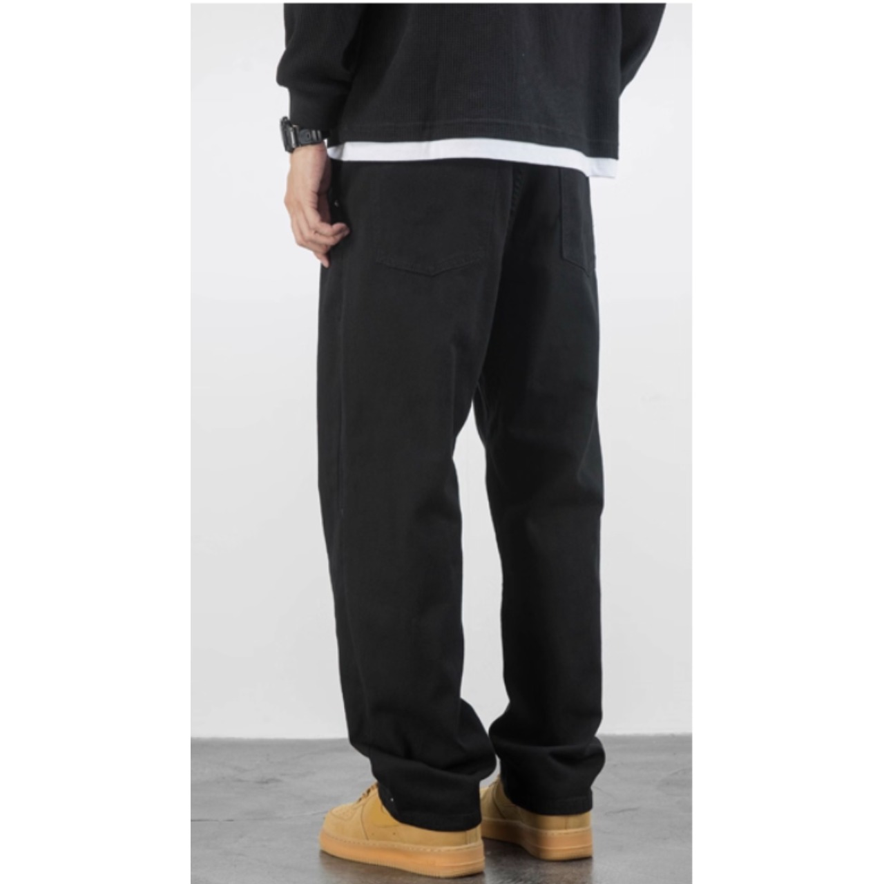 ルーズフィット ストレートパンツ af0350