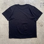 BADEN PLACE×RSB SAUNA CLUB Front Print S/S Tee BLACK