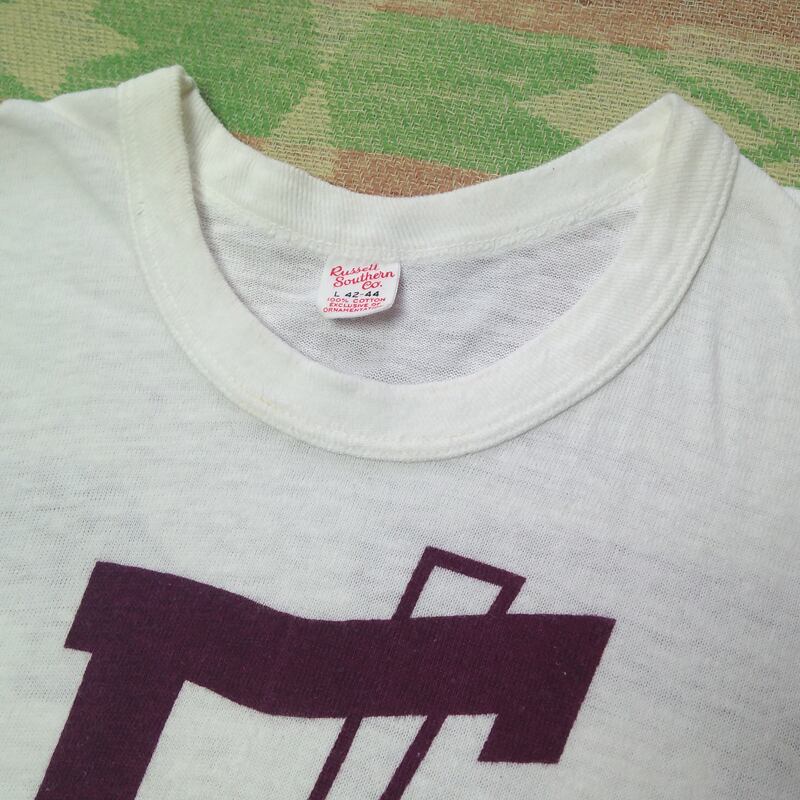 60s～ Russell Southern Football T-Shirt（L） | Wonder Wear