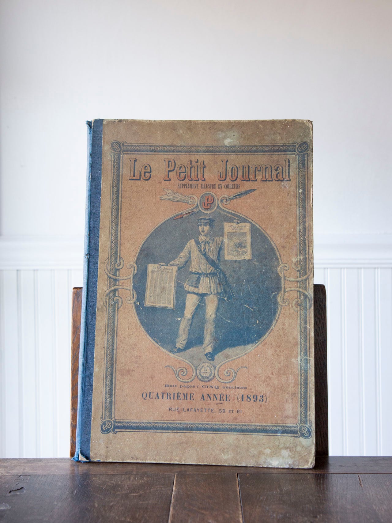 Le petit Journal 1893年のフランス新聞<アンティーク新聞・アンティーク洋書>