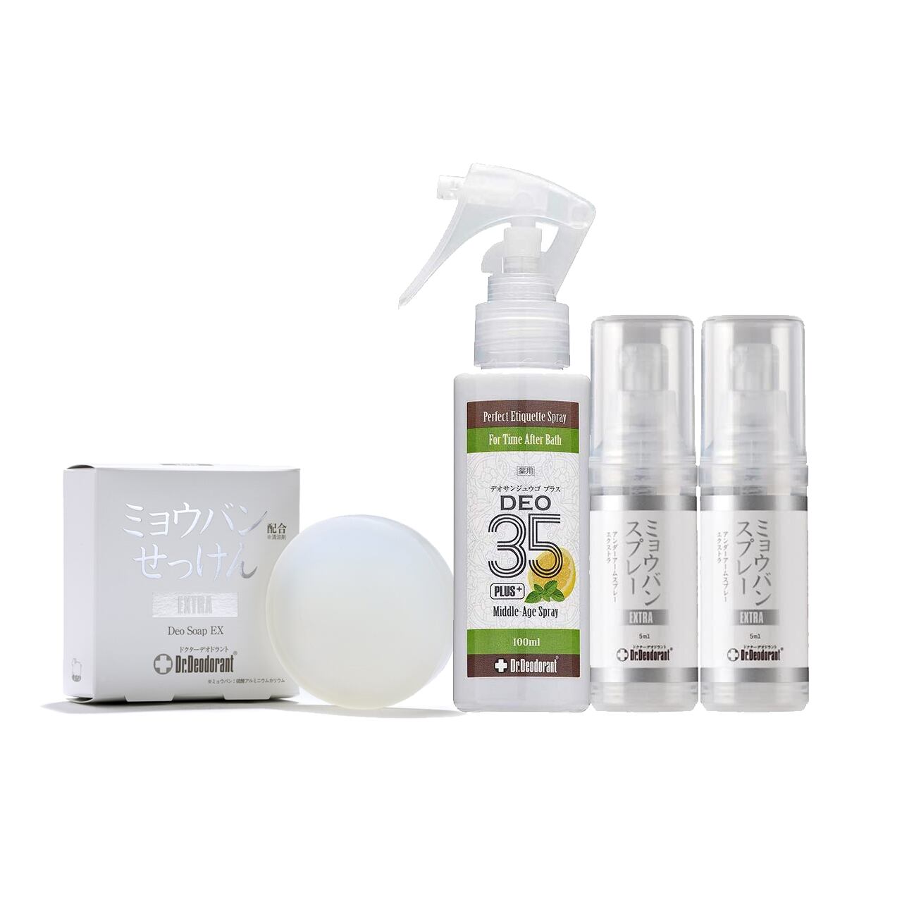 ドクターデオドラント ミョウバンスプレーEXTRA30ml×5個 【公式通販】