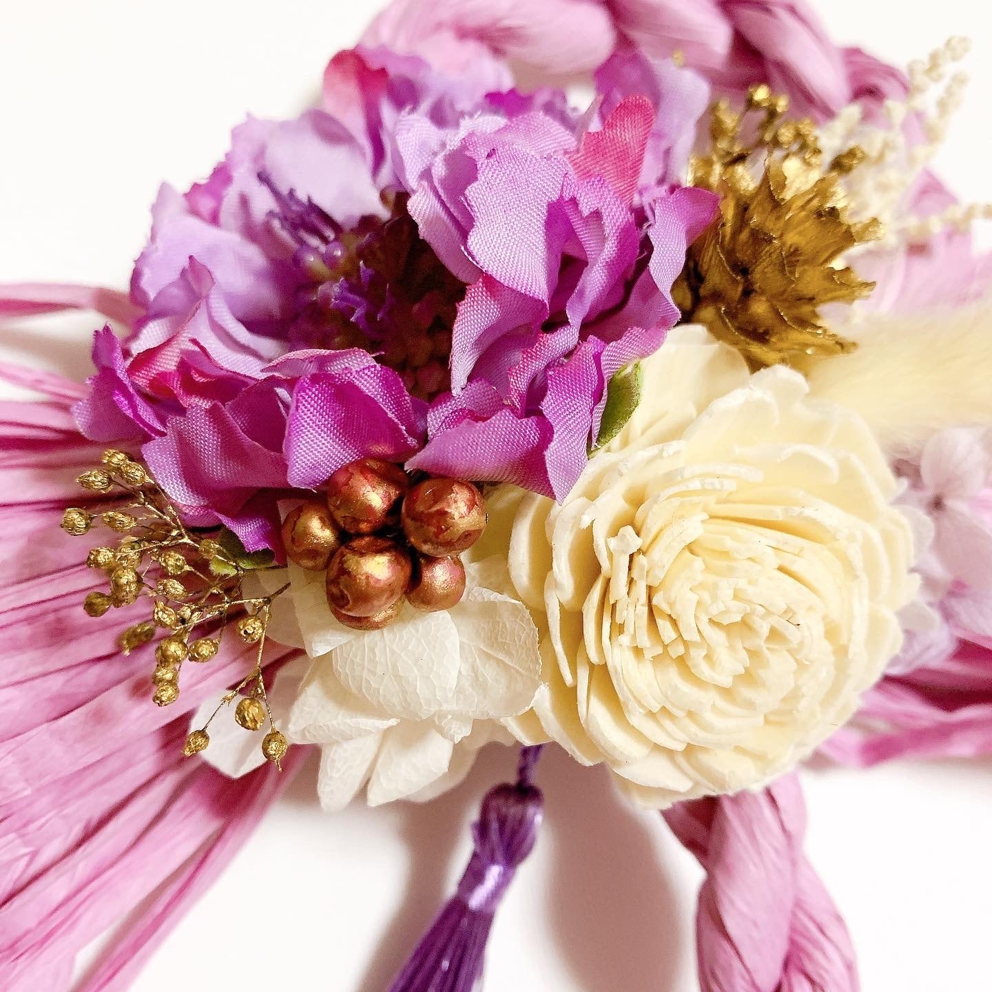 しめ縄 お正月 プリザーブドフラワー アーティフィシャルフラワー