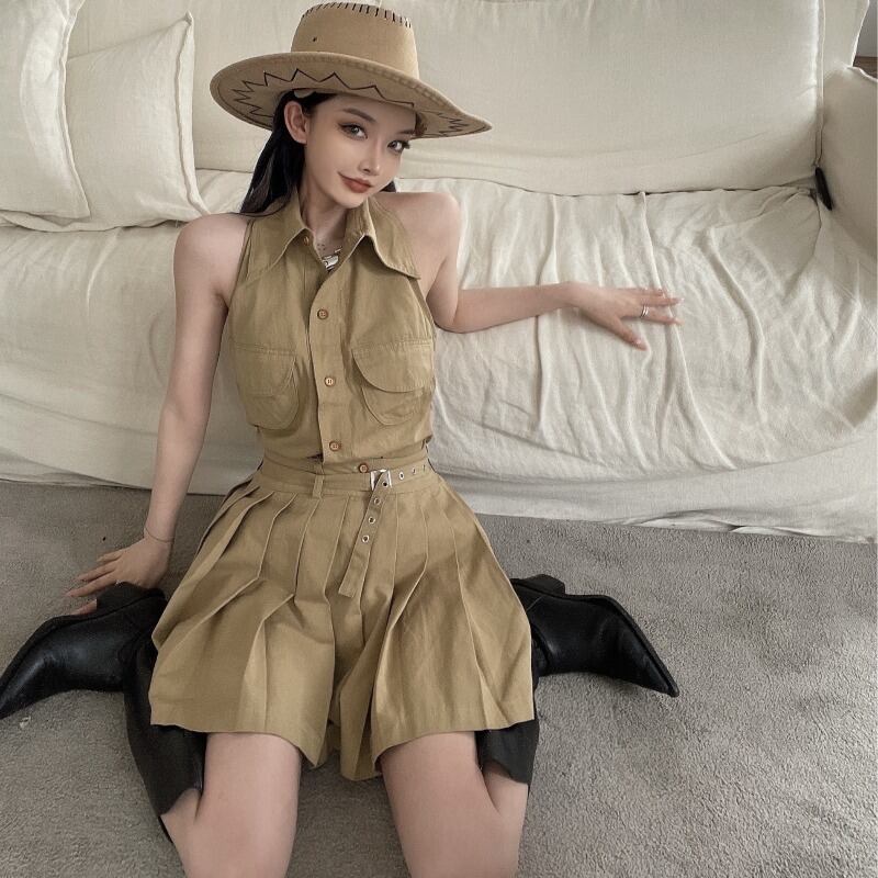 レディースサマー 夏物 ヨーロピアン ブラックストロベリース66581804276