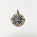 Vintage 925 Silver & Gemstone Sunface Pendant Top  (As Is)