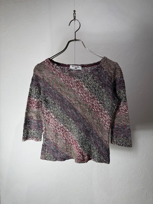 Eur “Après la pluie…” Patchwork Lace Top