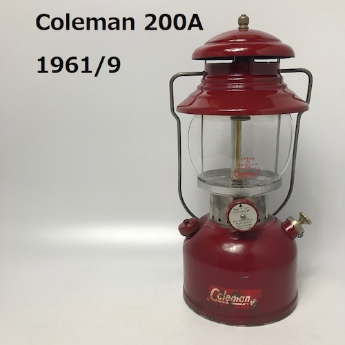【vintage】COLEMAN 200A 1961/9　バーガンディ（126）