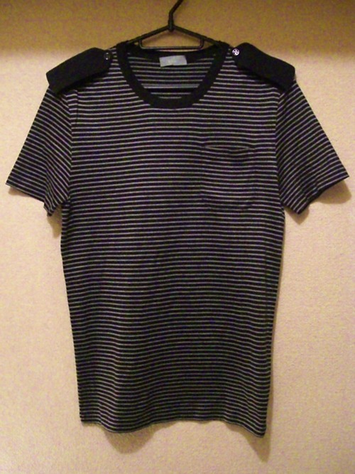 ◆DIOR HOMME ディオールオム エポーレットTシャツ カットソー◆
