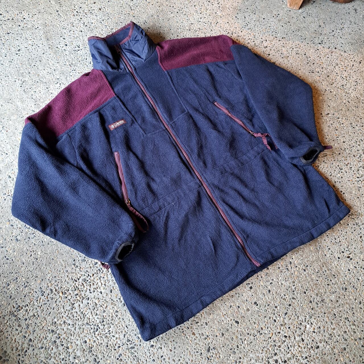 Columbia ツートーンフリースジャケット used [301049] | VACFF