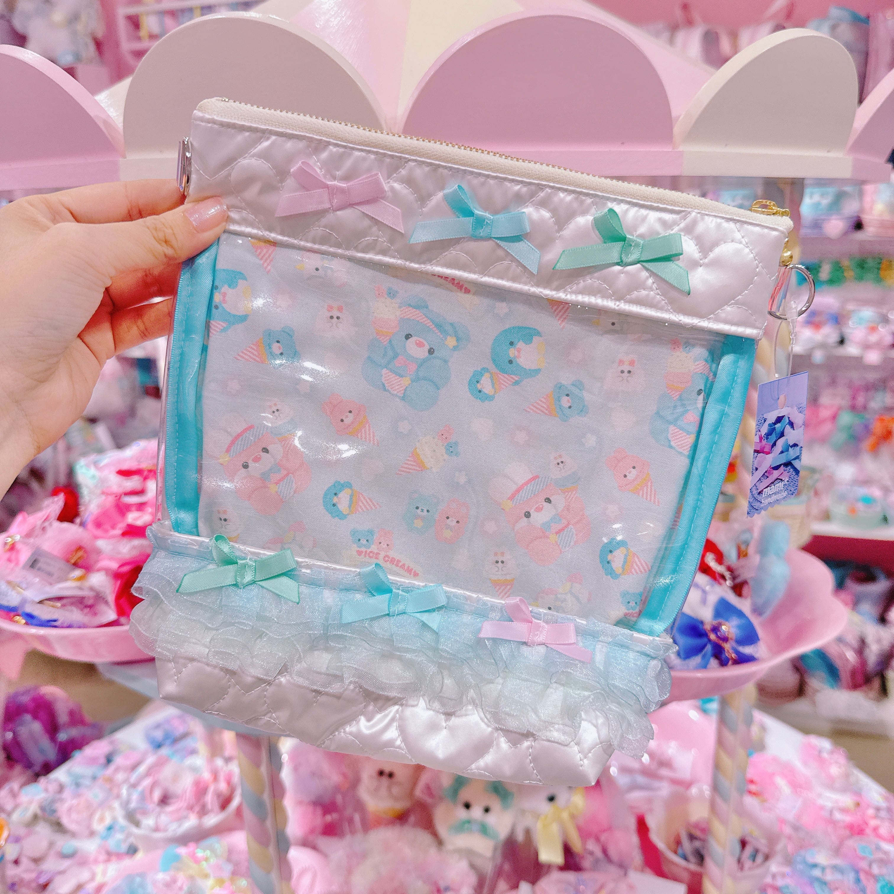 【R15】25-5ぬいぐるみポーチ(ショルダーひも別売)