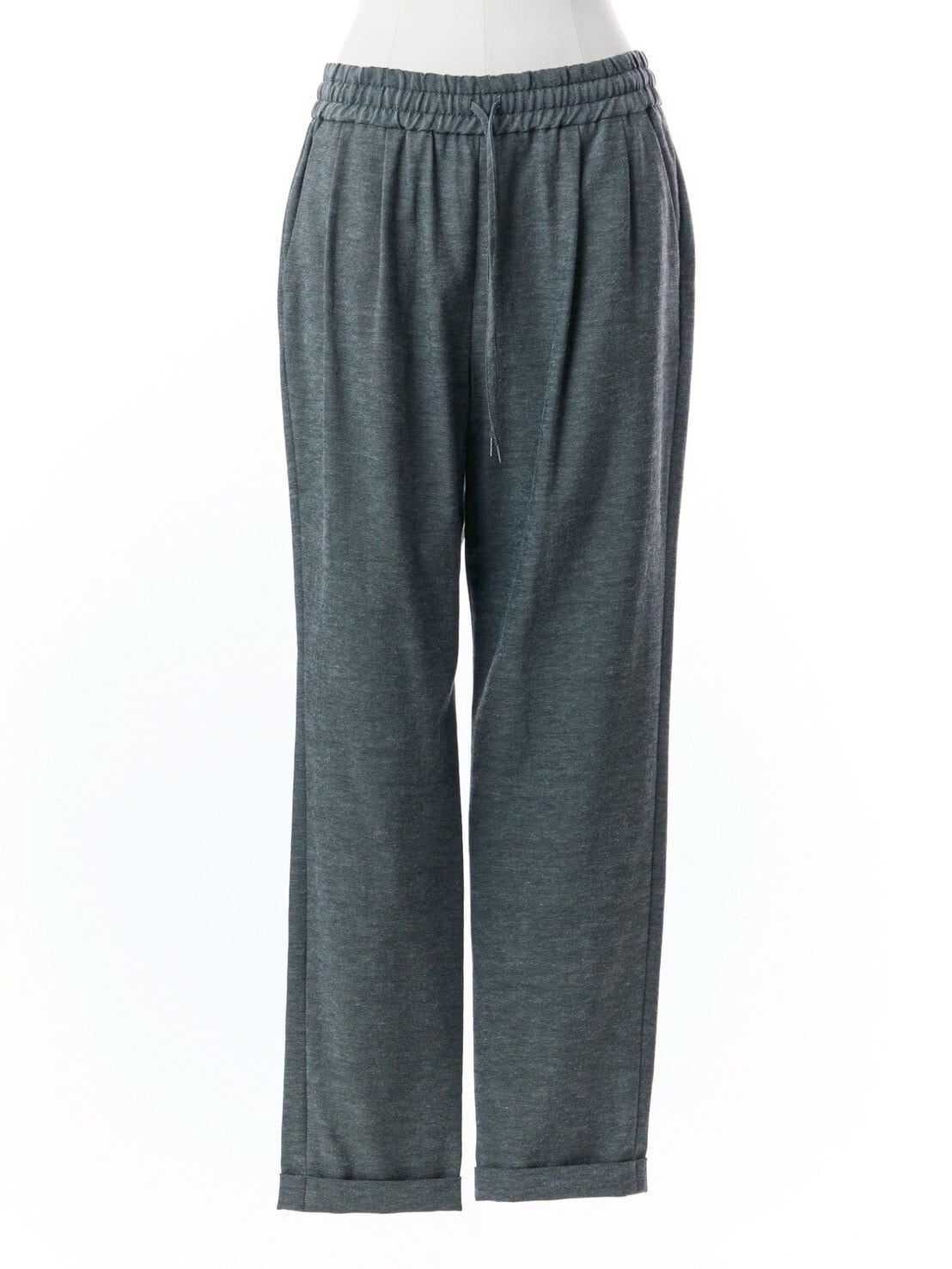 テーパードダブルパンツ(グレー)