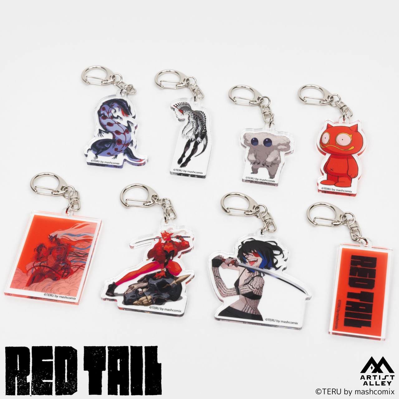 TERU]『REDTAIL』アクリルキーホルダー | ARTIST ALLEY