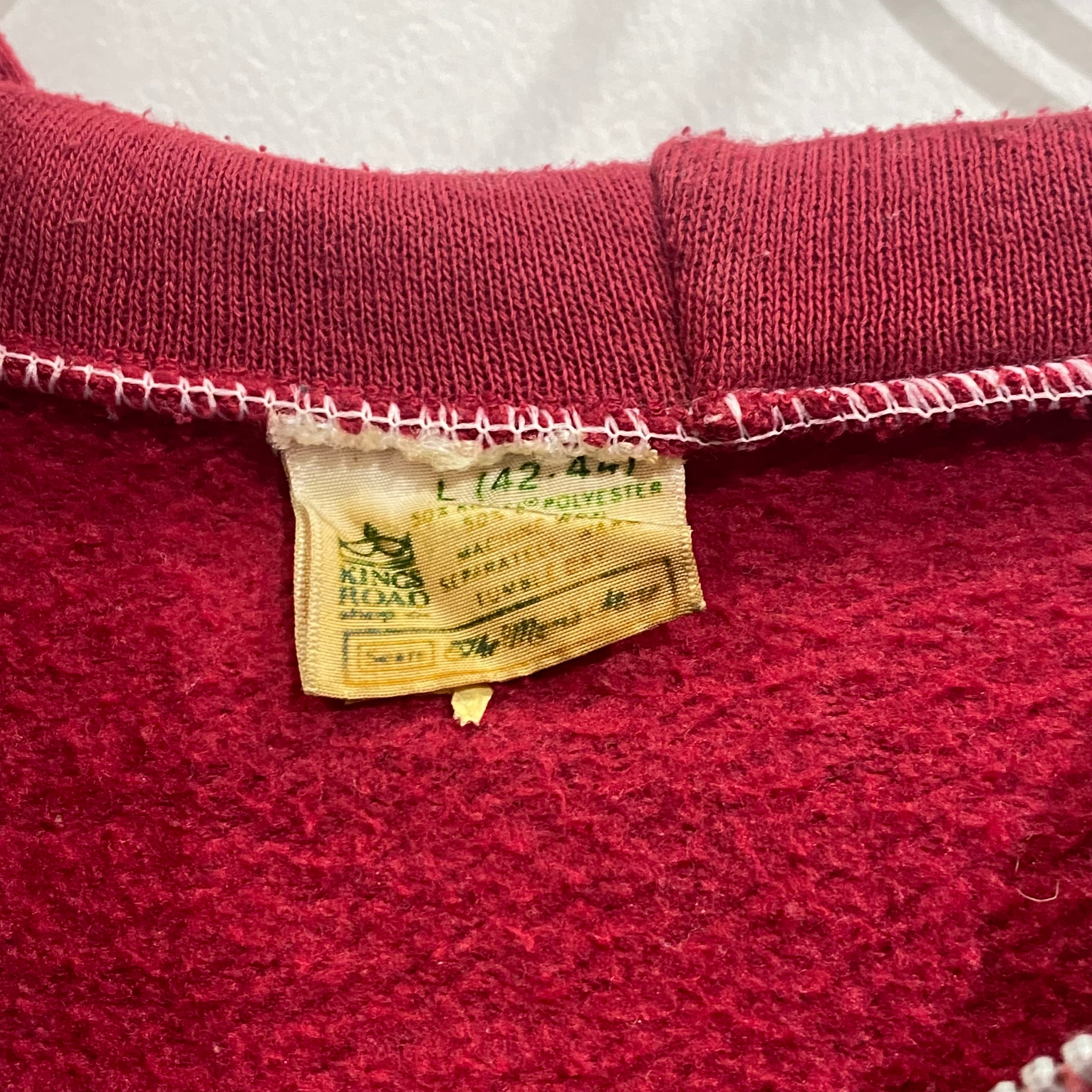 70s KING ROAD by SEARS Full Zip Parka Red 70年代 シアーズ