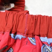 フォークダンス 衣装 スカート レッド系 赤 青 水色 ペイズリー柄 チロリアン チロルスカート カントリー レース 花 かわいい 鮮やか ダンス衣装 練習 レッスン イベント ブルー系