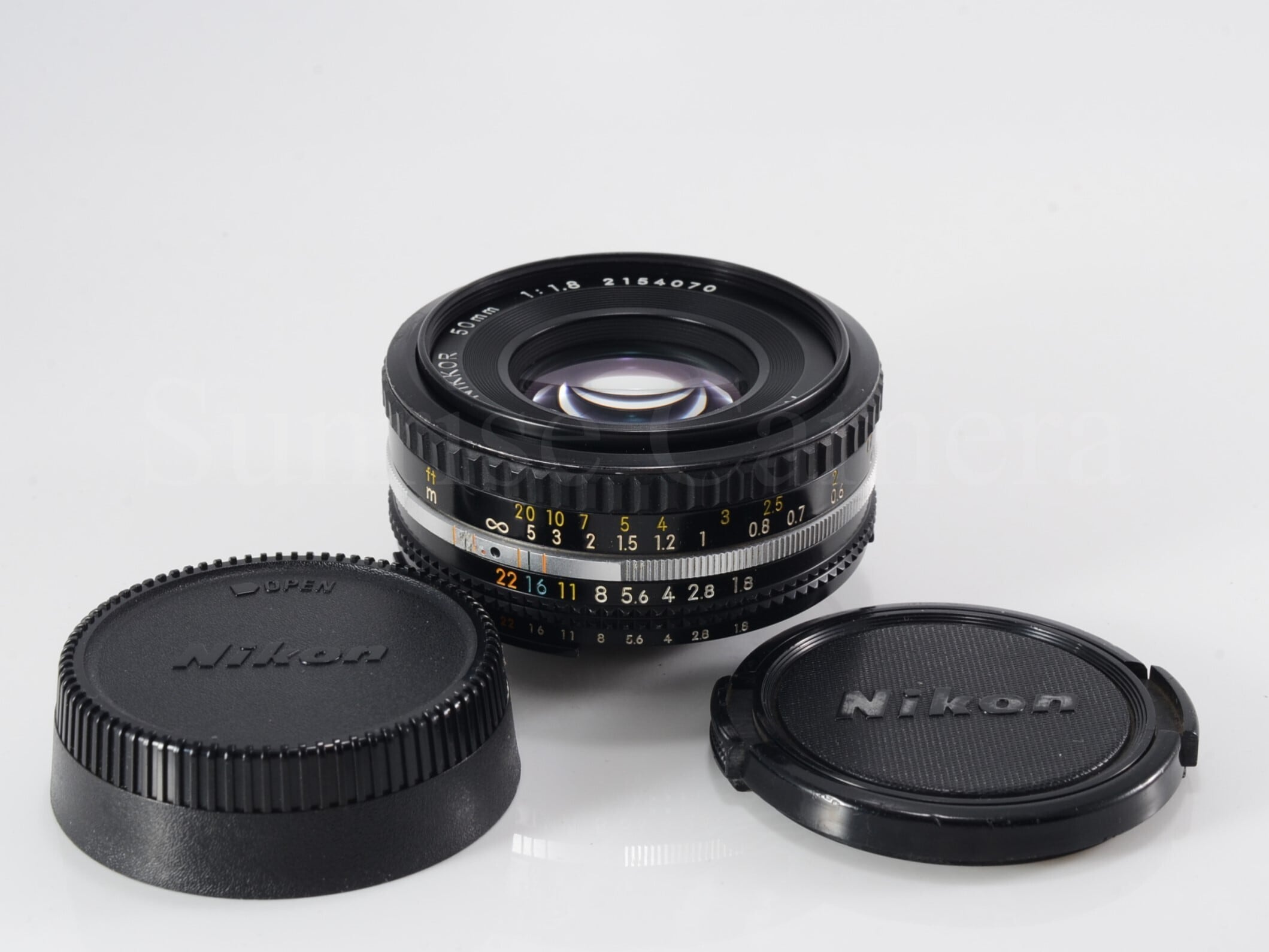 Nikon Ai-s Nikkor 50mm F1.8 パンケーキレンズ ニコン (61195