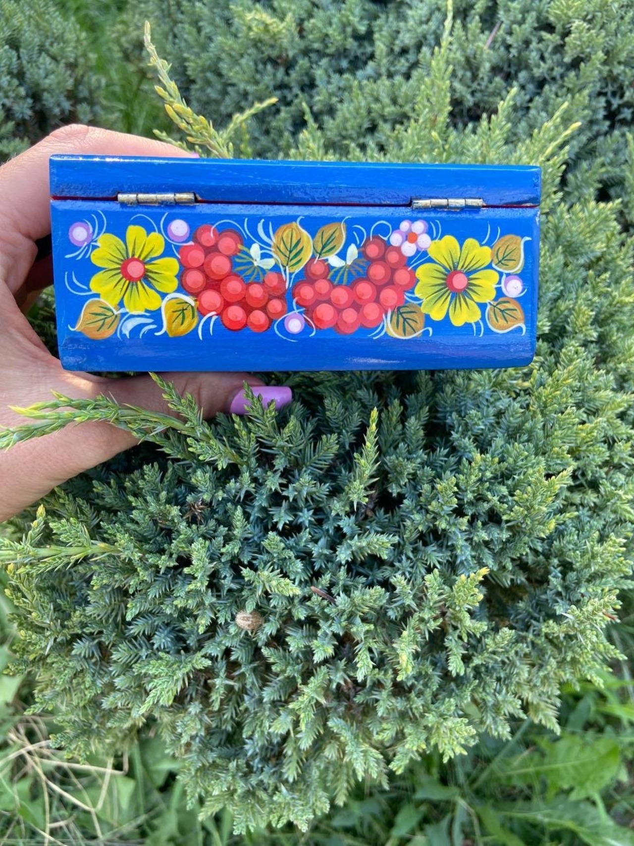 ペトリキフカ・ジュエリーボックス （ホメンコ）12 cm - 5