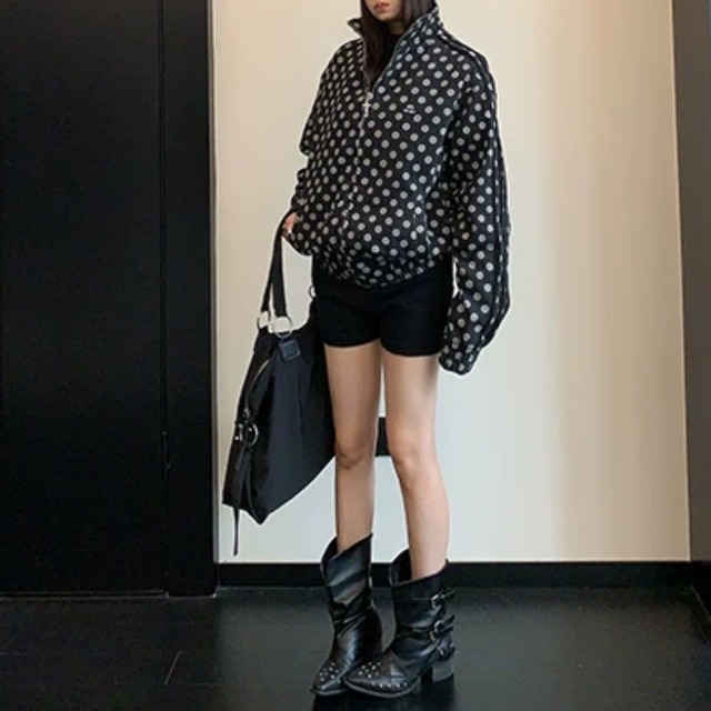 dot denim jacket　ドットデニムジャケット　J2141