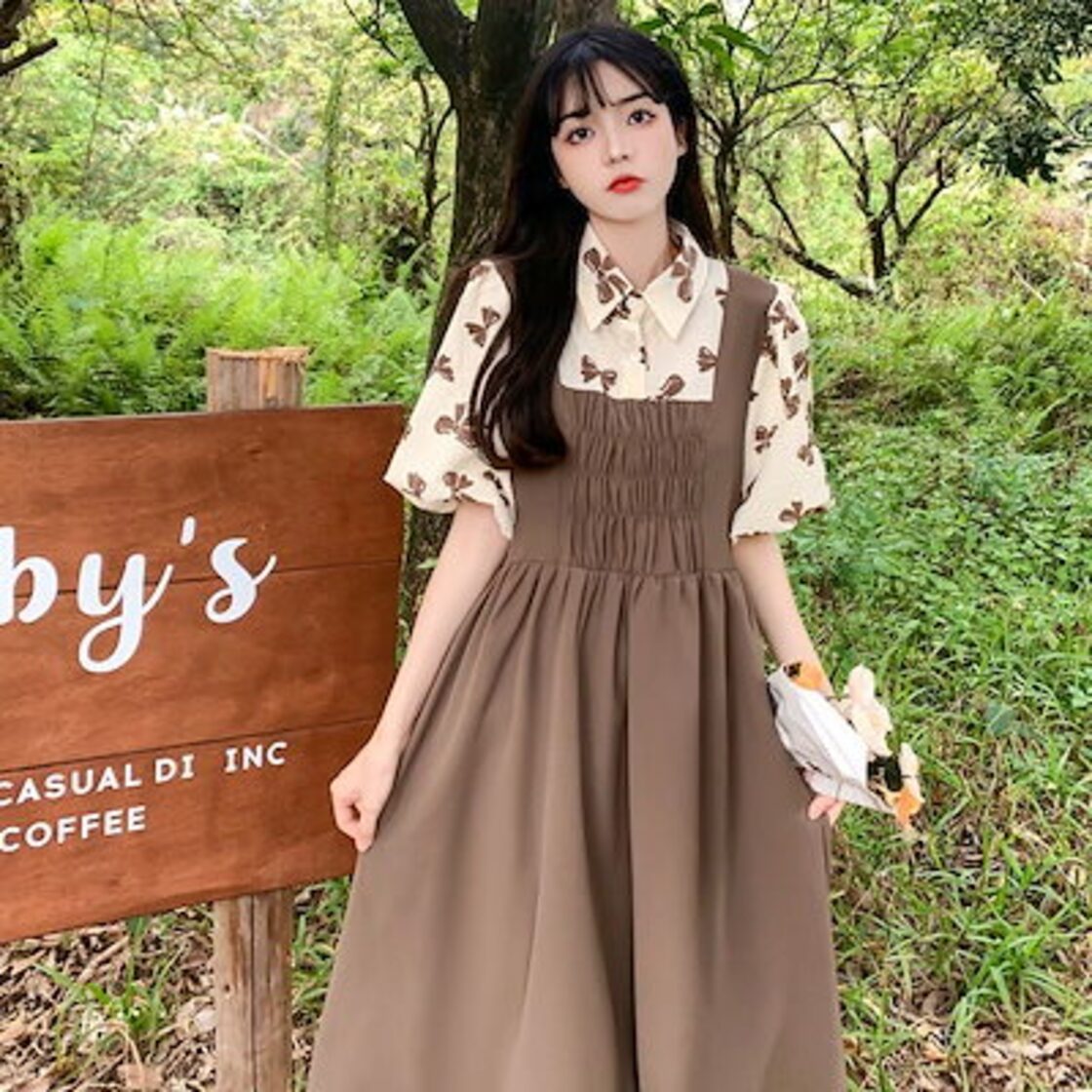 ♡フォロ割1000円割引します♡ ワンピース 可愛い 新品 長袖 