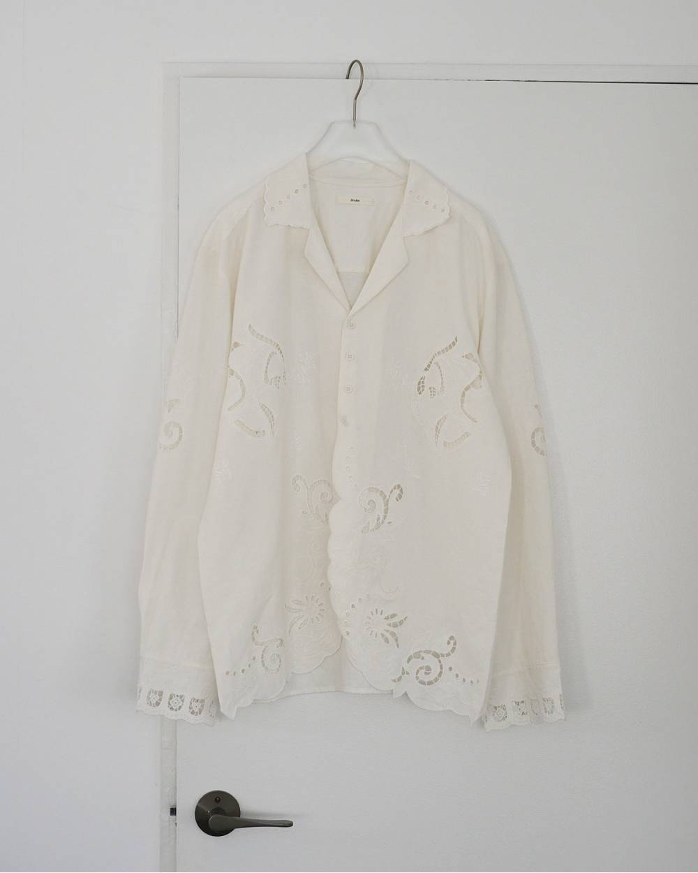 完売　anuke Cutwork Opencollar Shirts アンヌーク ànuke online store（アンヌーク） / Cutwork Opencollar