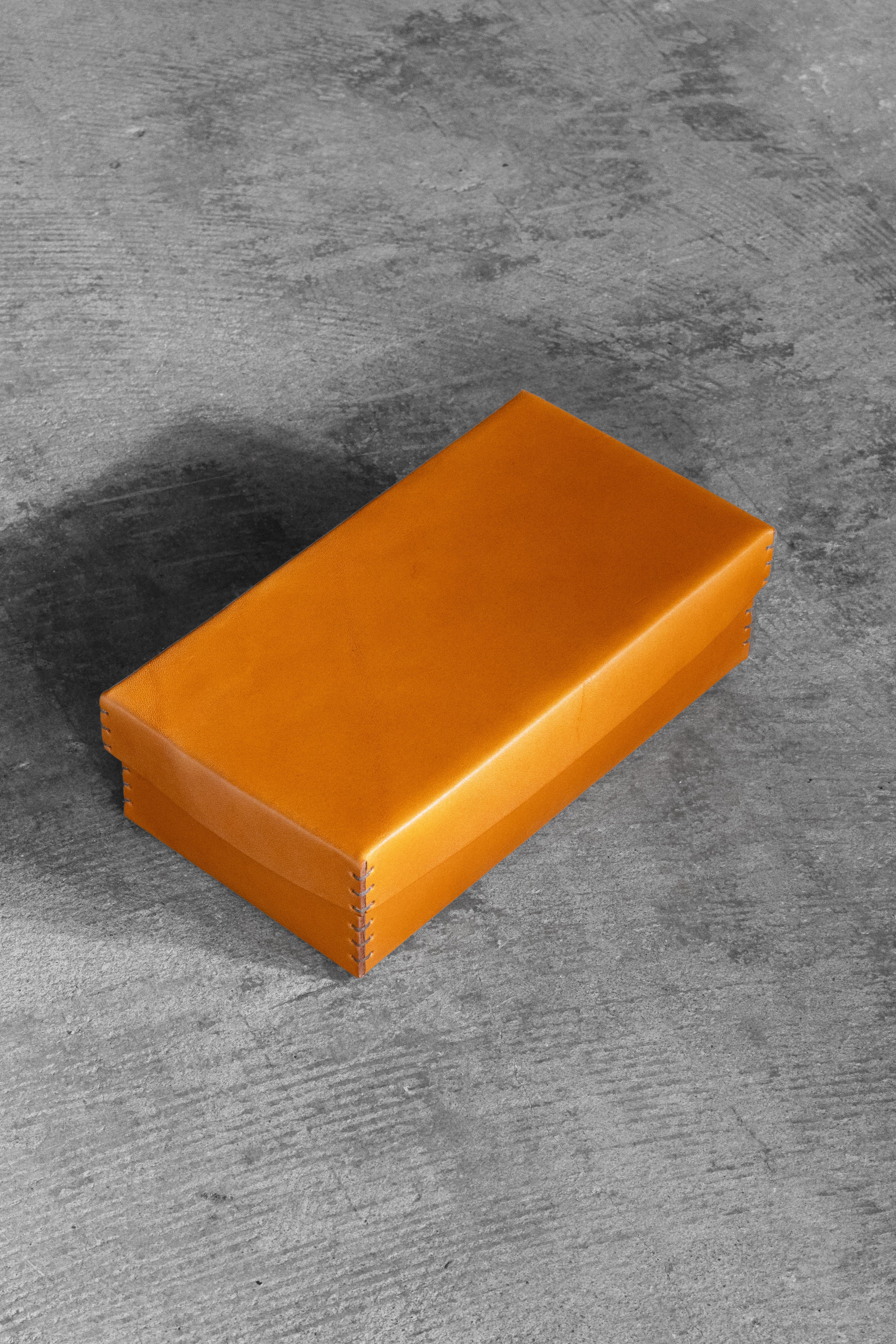 小物入れ Bosmm Leather box rectangle / L【送料無料】 | 高級皮革ならminca｜栃木