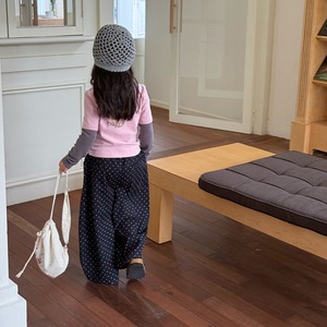 秋レイヤードカラーブロックＴシャツ