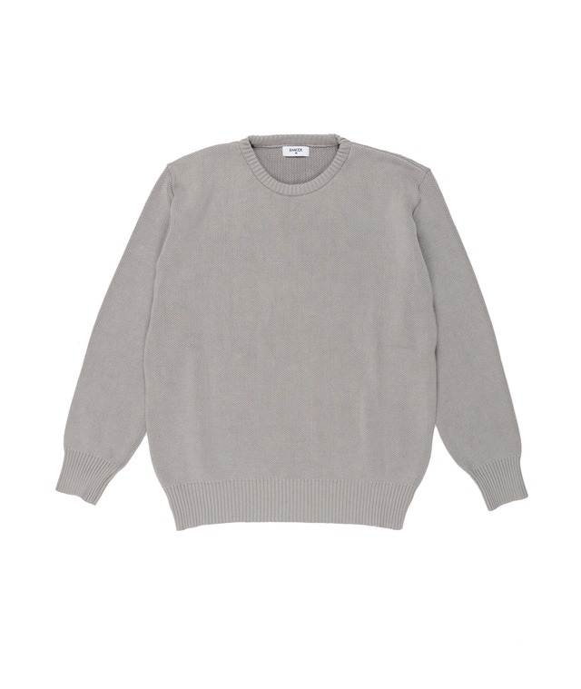 DANCER / ELBOW JOGO CREW KNIT / GREY : L