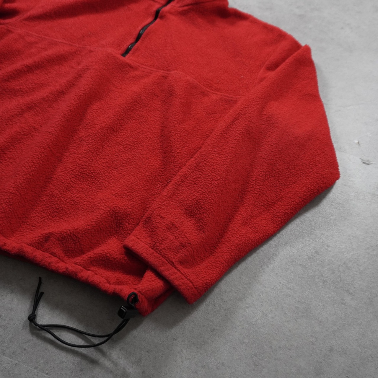 90s J.CREW fleece pullover "made in USA" XL 古着 - 6