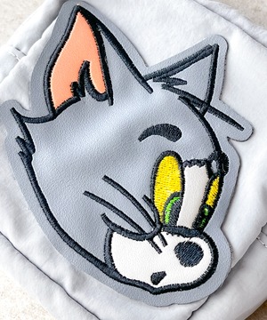 F258038_TOM and JERRY×Flapper アップリケダイカットポーチ