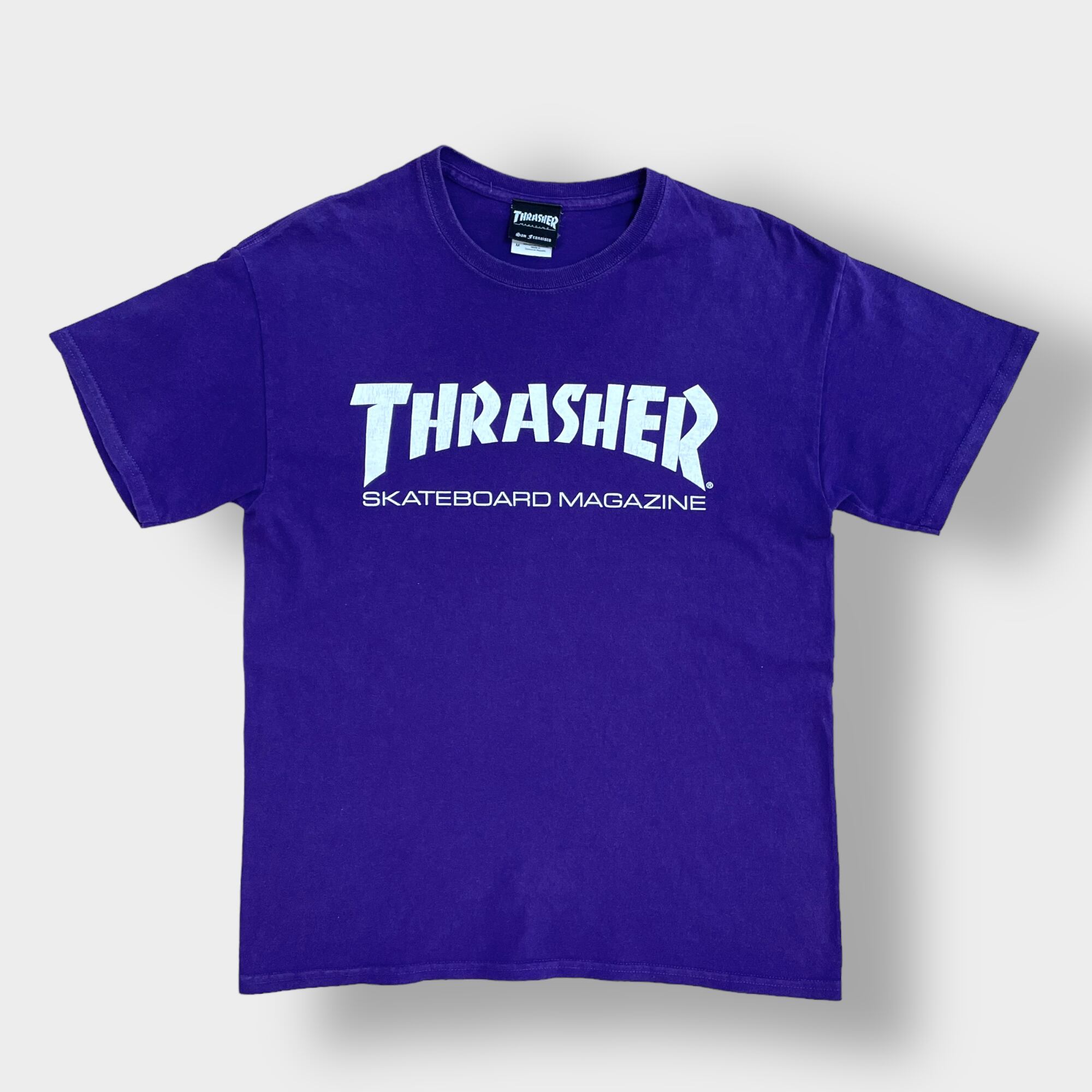 THRASHER】ロゴ プリント Tシャツ スラッシャー スケボー ボード M ...