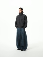 BOOGOOVOGUE Wolf Fur Collar Down Bomber