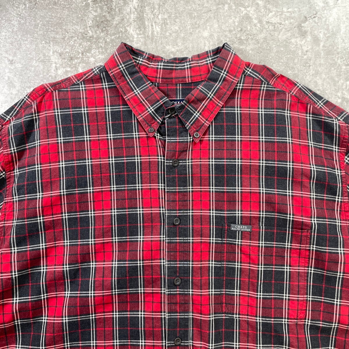 90年代 CHAPS Ralph Lauren チャップス ラルフローレン チェックシャツ
